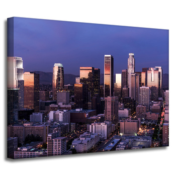 Leinwandgemälde Architektur von Los Angeles 40X30 cm