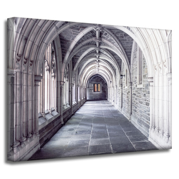 Leinwandgemälde Bögen Gebäudearchitektur 40x30 cm