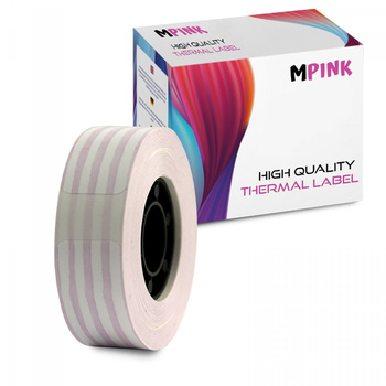 Thermoetikettenpapierband MP-RL-15*50*150PT-PO Rosa Rand