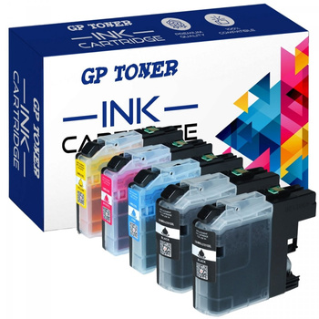 5x Ersatztinte für Brother LC123 DCP-J132w J152w J552dw MFC-J4410dw 4510dw - GP-B123CMYKK XL SET