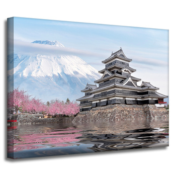 Leinwandgemälde Natur Berg Fuji Japan 40X30 cm