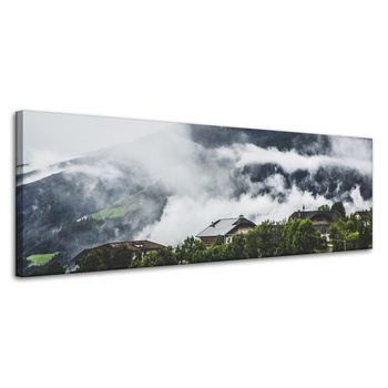 Leinwandgemälde Natur Berge 120x40 cm