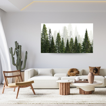 Leinwandgemälde Regenwald Natur Bäume 120x70 cm