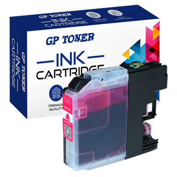 Ersatztinte für Brother LC123 DCP-J132w J152w J552dw MFC-J4410dw 4510dw – GP-B123M XL Magenta