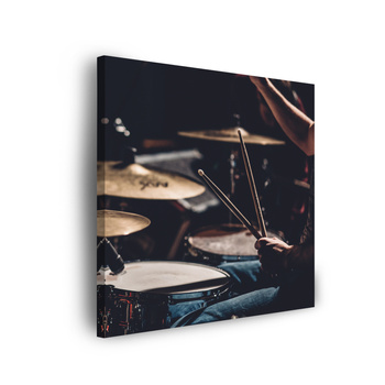 Leinwandgemälde Musik Trommeln Trommeln 90x90