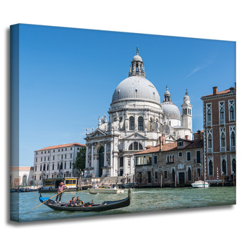 Leinwandgemälde Architektur Venedig 40X30 cm