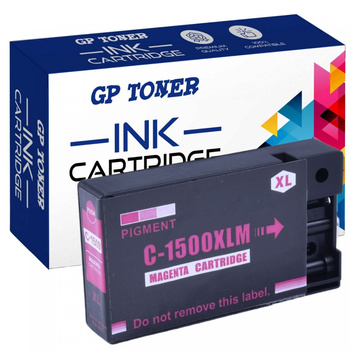 Ersatztinte für Canon PGI-1500XLM Maxify MB2000 MB2050 MB2150 MB2350 MB2700 MB2750 - GP-C1500XL M