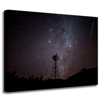 Leinwandgemälde Space Shooting Star 40x30 cm