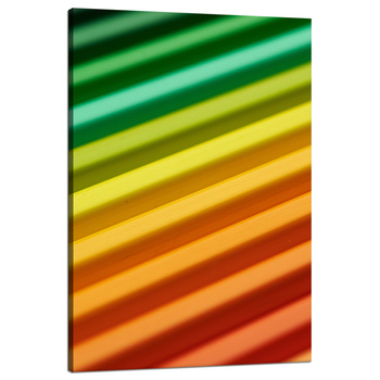 Leinwandgemälde Abstrakte bunte RGB-Lichter 80x120