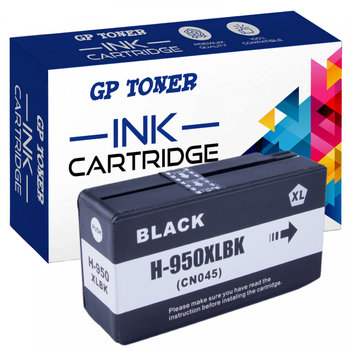 Ersatztinte für HP 950XL OfficeJet Pro 8100 8600 251dw Schwarz