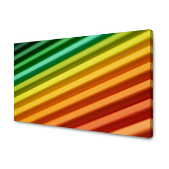 Leinwandgemälde Abstrakte bunte RGB-Lichter 90x60