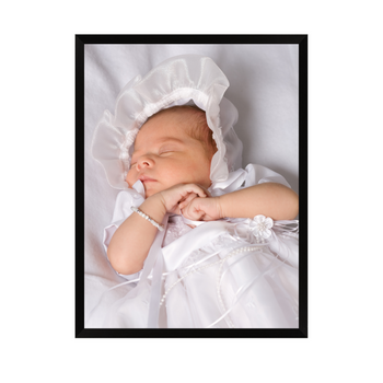 Dein Foto als Poster + schwarzer Rahmen 21x29,7