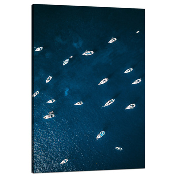 Leinwandgemälde Natur Schiffe Boote Meer Ozean 80x120