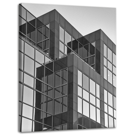 Leinwandgemälde Architektur Gebäude Stadt 30x40 cm