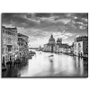 Leinwandgemälde Architektur Venedig schwarz-weiß 40X30 cm