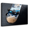 Leinwanddruck Jugend-Skateboard 40x30 cm