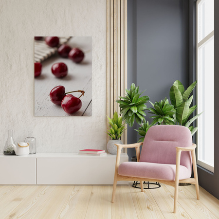 Leinwandgemälde Küchenkirschen 30x40 cm