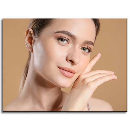 Leinwandgemälde Menschen Schöner Teint 40x30 cm