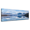 Leinwandgemälde Nature Lake McDonald Panorama 120X40 cm