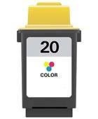 Farbersatztinte für Lexmark F4270, P122, X80, Z28, Z41, Z73, Z85, Z705, Z715 Drucker (15M0120 Nr. 20)