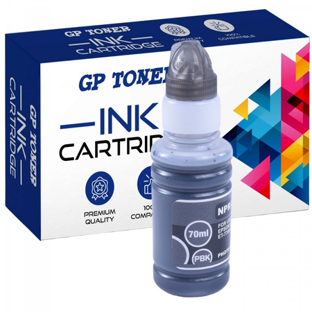 Ersatztinte für Epson C13T00R140 Epson EcoTank L7160 L7180 ET7700 ET7750 L7188 – GP-E106BK
