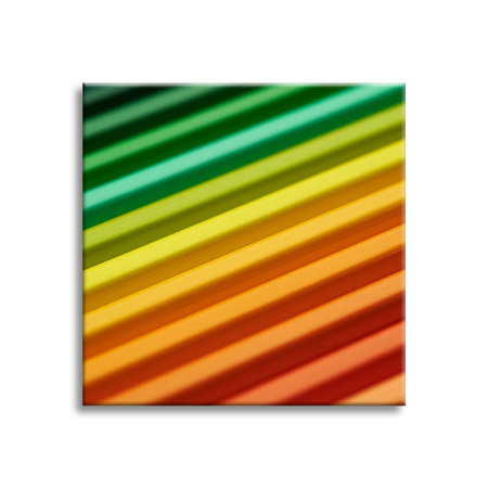 Leinwandgemälde Abstrakte bunte RGB-Lichter 90x90