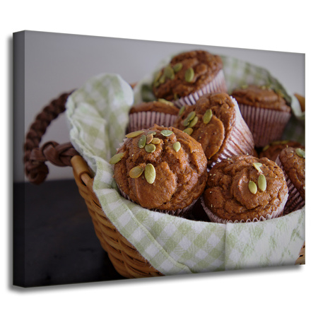 Leinwandgemälde Kitchen Cupcakes 40x30 cm