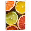 Leinwanddruck Citrus Freshness Lime Grapefruit Lemon 80x120