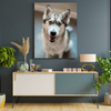 Leinwanddruck Tiere Husky Hund 30x40 cm