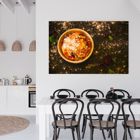 Leinwandgemälde Küche Dessertkuchen 40x30 cm