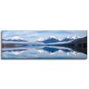 Leinwandgemälde Nature Lake McDonald Panorama 120X40 cm