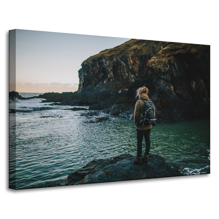 Leinwandgemälde Berge Klettern Natur Klippen Natur 90x60