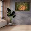 Leinwandgemälde Weg im Wald Bäume Natur 120x80 cm