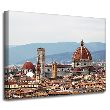 Leinwandgemälde Architektur Florenz 40X30 cm