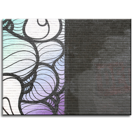 Leinwandgemälde Architektur Wandbild 40x30 cm