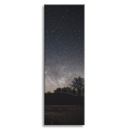 Leinwandgemälde Weltraum Sternenhimmel 40x120 cm