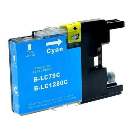 Ersatztintenpatrone für Brother LC1280C – MFC J6510, J6710, J6910 – GP-B1280C Cyan