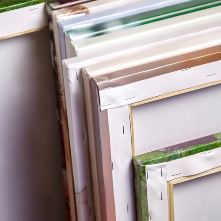 Leinwandgemälde Abstrakte bunte Farben 80x50