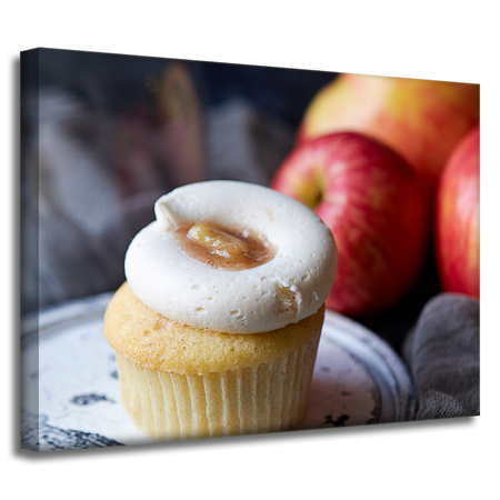 Leinwandgemälde Küche Dessert Cupcake 40x30 cm