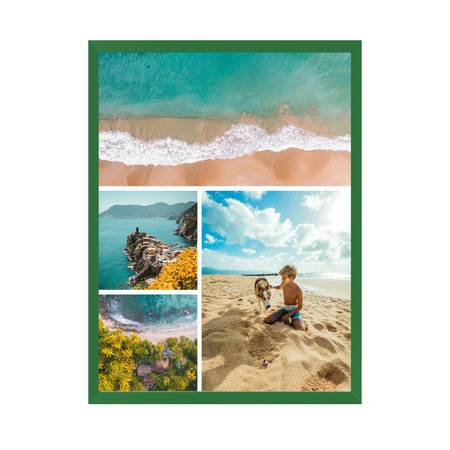 Dein Foto als Poster + grüner Rahmen 30x40 cm