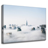 Leinwandgemälde Architektur Wolkenkratzer 40x30 cm