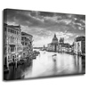 Leinwandgemälde Architektur Venedig schwarz-weiß 40X30 cm