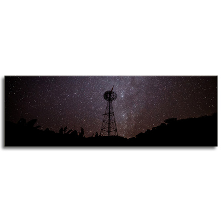 Leinwandgemälde Space Shooting Star 120x40 cm
