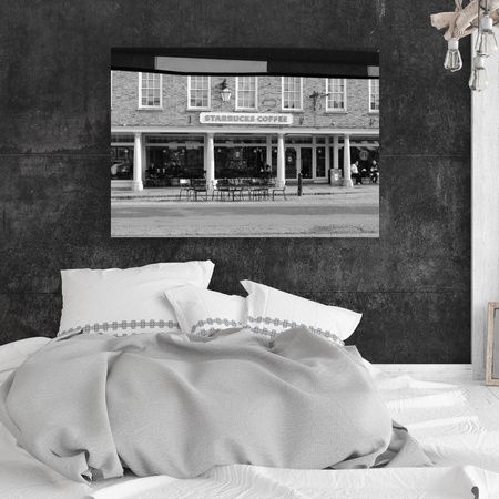 Leinwanddruck Architektur Starbucks Kaffee 40x30 cm