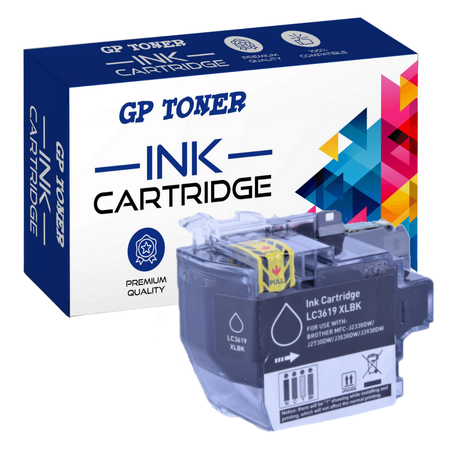 Tintenpatrone für Brother LC3619XL MFC-J2330dw J3530dw J3930dw - GP-B3619XL BK - Schwarz