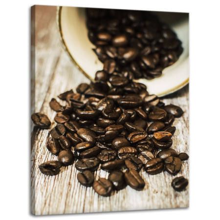 Leinwandgemälde Küche Kaffeebohnen 30x40 cm