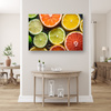 Leinwanddruck Citrus Freshness Lime Grapefruit Lemon 90x60