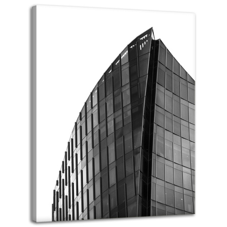 Leinwandgemälde Architektur Wolkenkratzer 30x40 cm