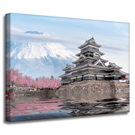 Leinwandgemälde Natur Berg Fuji Japan 40X30 cm