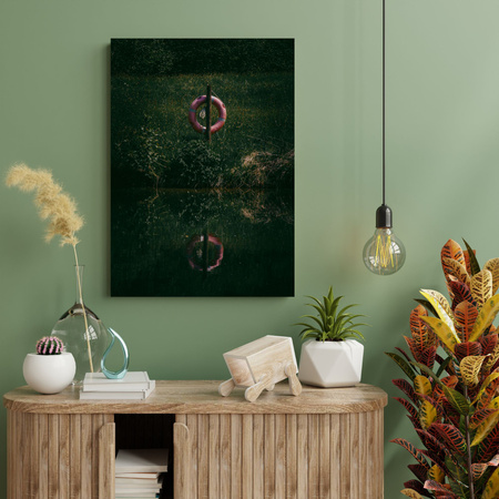 Leinwanddruck Natur Rettungsring 30x40 cm